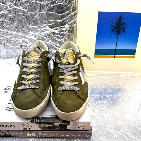 Super-Star LTD in suede with metallic leather star and leather heel tab - Picture 3 of 4